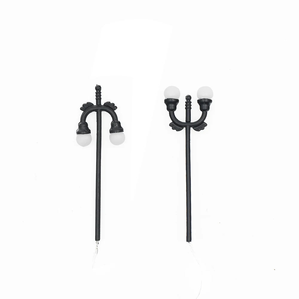 Милый миниатюрный металлический уличный светильник для кукольного домика, дорожный садовый фонарь, микро Ландшафтный мини-садовый домашний декор