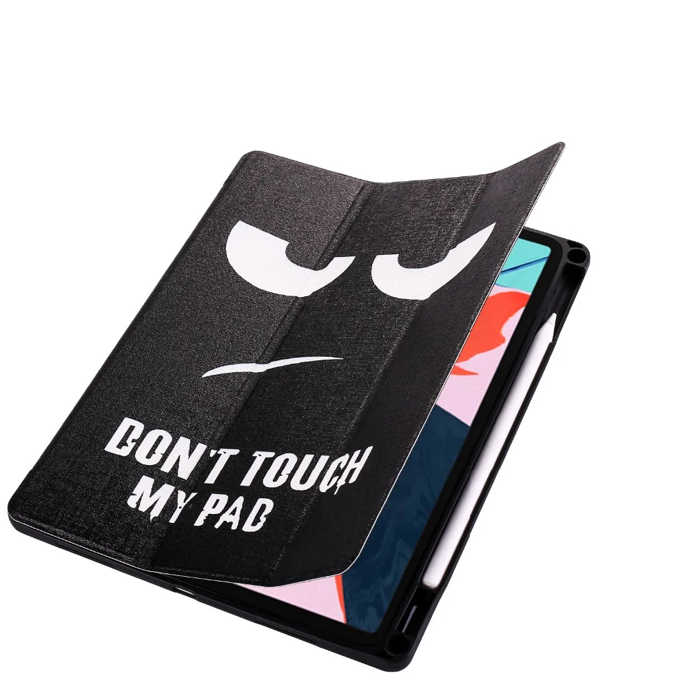 Чехол Kemile для iPad Pro 11 с держателем карандашей подставка автоматического сна и