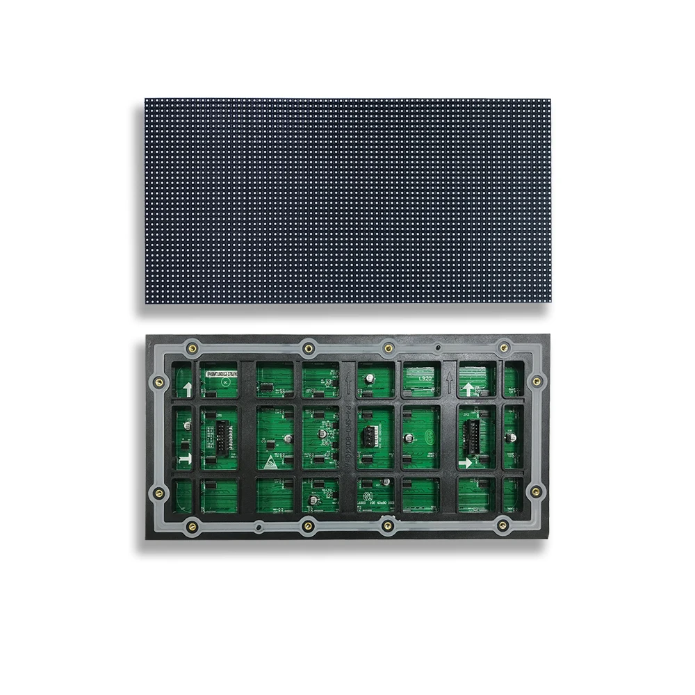 P4 SMD 3 в 1 RGB полноцветный светодиодный модуль дисплея наружная Светодиодная