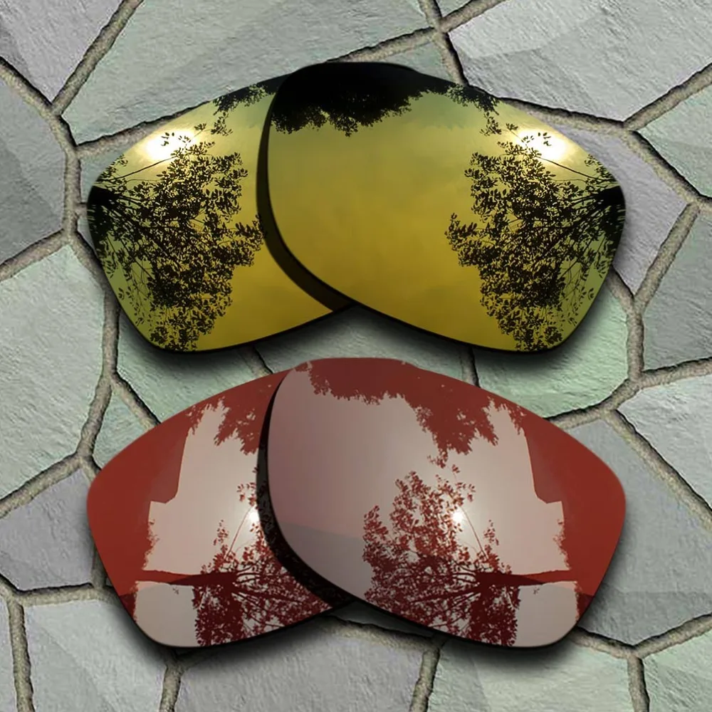 Солнцезащитные очки Oakley Jupiter Squared сменные поляризационные желтые золотые и