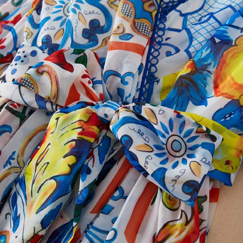Элегантные женские большие размеры Летние Платья Vestidos De Festa 2018 цветочной