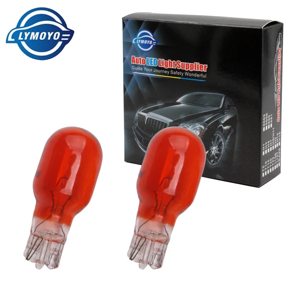 10 шт. прозрачное стекло теплый белый янтарь T15 W16W галогенная лампа 12V 16 Вт интерьера светильник просвет светильник галогенные светильник лампочки автомобильной