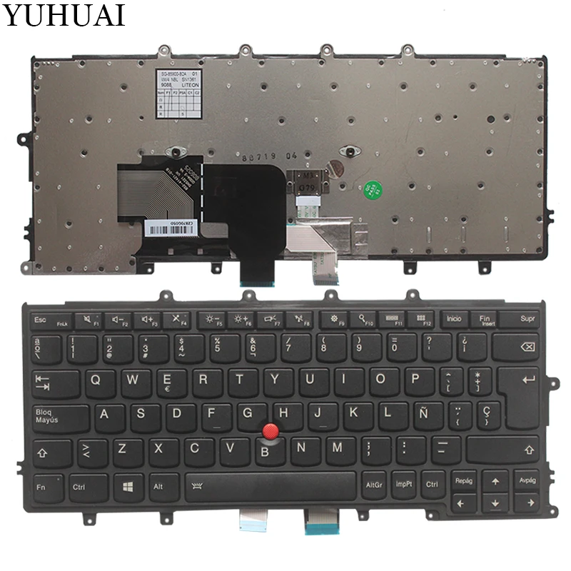 SP Клавиатура для ноутбука lenovo Thinkpad X230S X240 X240S x240i X250 X260S X270 испанская клавиатура для ноутбука