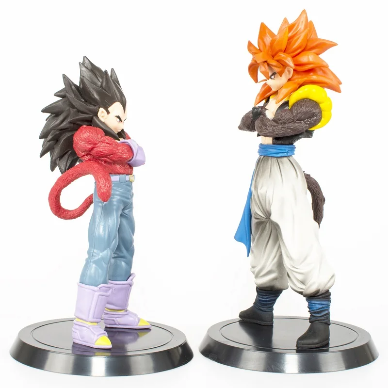 18-21 см Super Saiyan 4 Son Goku Vegeta Gogeta Аниме Фигурки игрушки Dragon Ball Z GT Коллекция Модель Brinqudoes