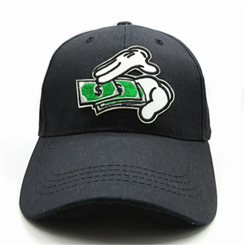 2019 хлопковая бейсболка с ручной вышивкой Кепка в стиле хип хоп регулируемые