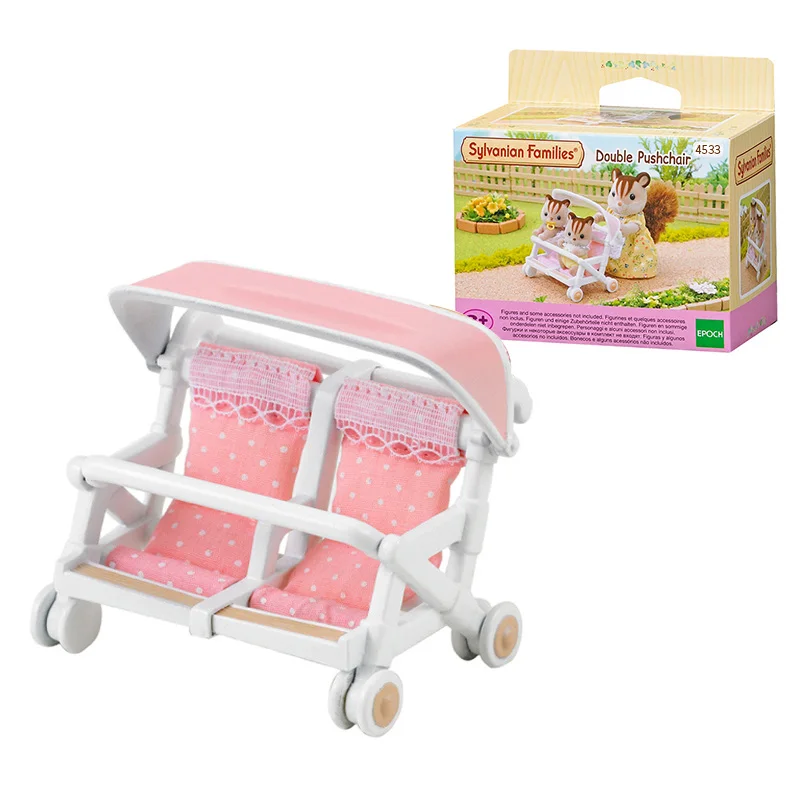 Sylvanian Family Dollhouse двойной стул Scence аксессуары подарок игрушка для девочки без
