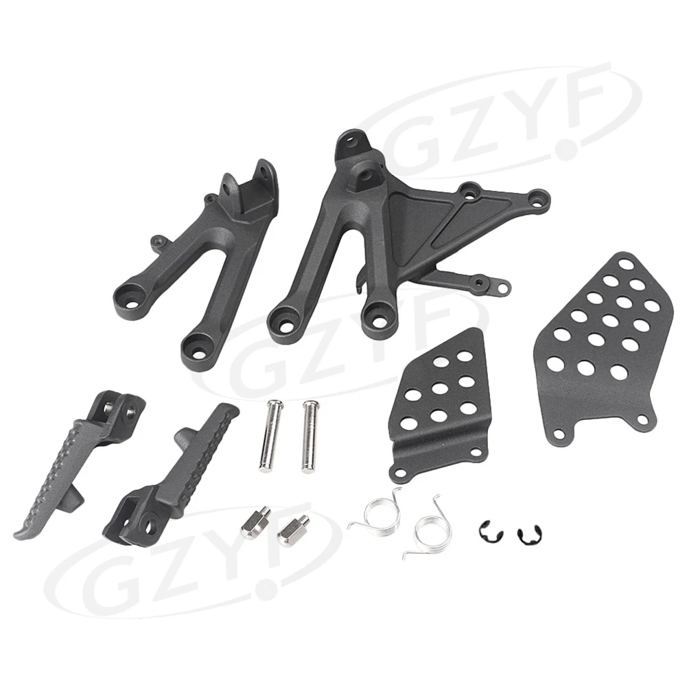

Передние Подножки для Honda CBR1000RR CBR 1000 RR, подножки, подножки, комплект задних подножек, кронштейны 2004 2005 2006 2007, детали двигателя