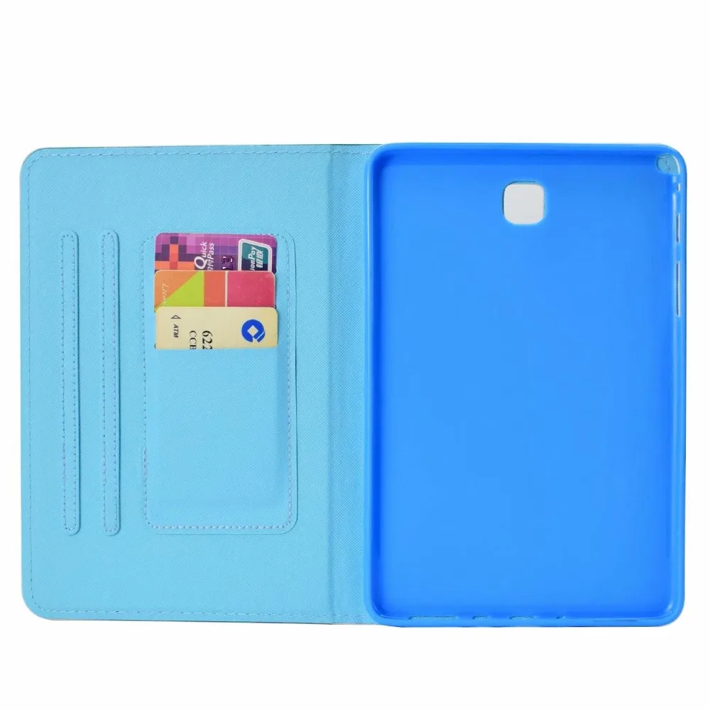 Умный чехол для Galaxy Tab A T350 из искусственной кожи Samsung 8 0 T351 T355 P350 SM-T350 аксессуары