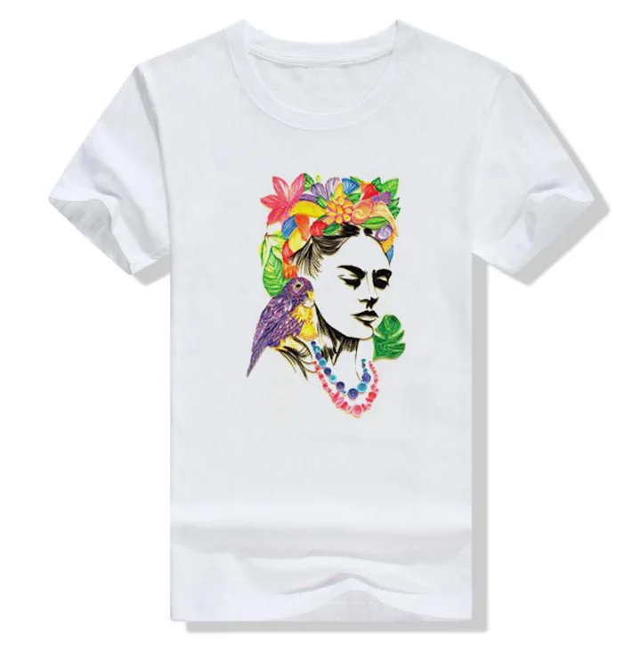 Новинка 2019 года Harajuku футболка белый Графический футболки для женщин с круглым
