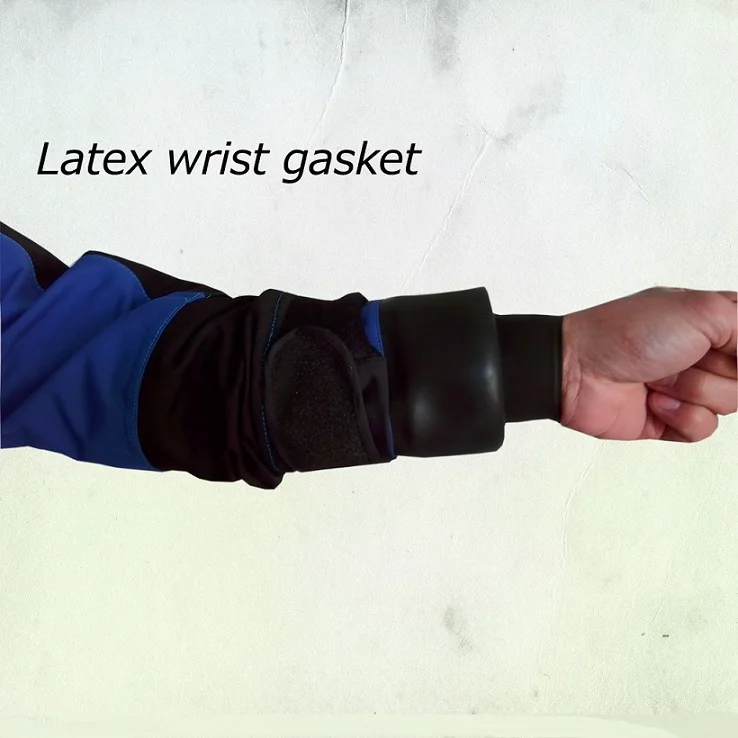 2016 сухая молния для костюма латексная прокладка шеи и запястья сухой костюм