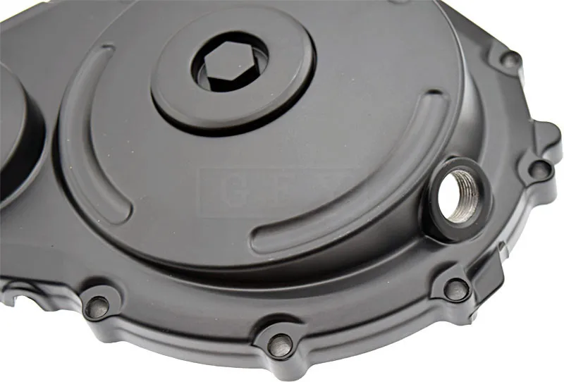 Подходит для Suzuki GSXR600 GSXR750 2006 2007 2008 2009 GSXR 600 750 K6 K8 мотоциклетный картер двигателя статора Крышка черная левая сторона