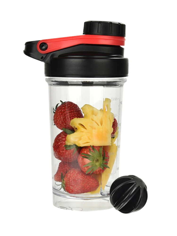 

Creative Protein Powder Shake Bottle Sports Camping Hiking Fitness Water Bottle