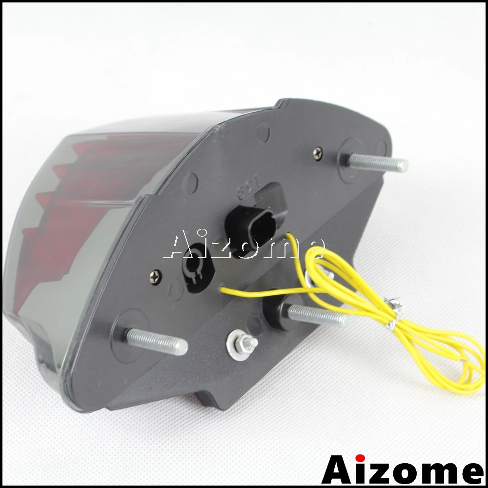 Светодиодный стоп сигнал для мотоцикла Интегрированный задний светильник с