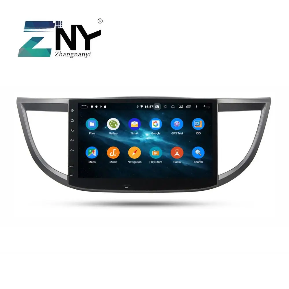 10 1 &quotips в тире Один Din Android 9 0 автомобильный стерео gps для Honda CR V 2012 2013 2014 2015 радио FM