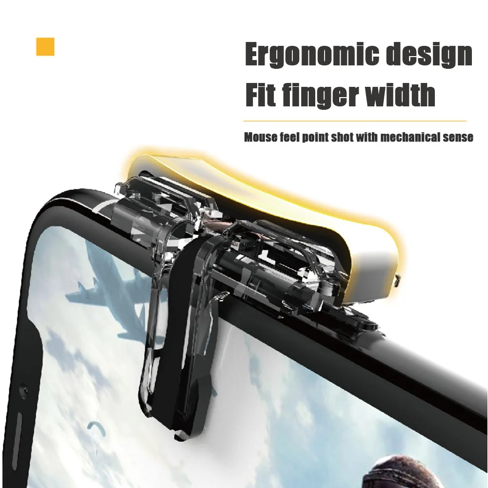 PUBG Controllers joystick gamepad mobile gaming controller with handle grip free fire buttons for iphone 7 trigger | Электроника