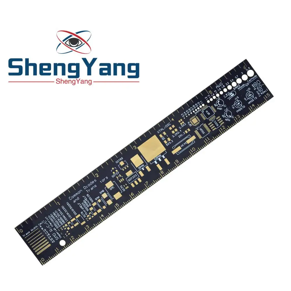 Линейка ShengYang PCB для электронных инженеров производителей Geeks фанатов Arduino