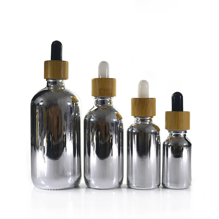 

330pcs*wholesale Matte Black 15ml 30ml e liquid essentail oil glass dropper bottle with bamboo lid Eye Cream/Cosmetics Packing