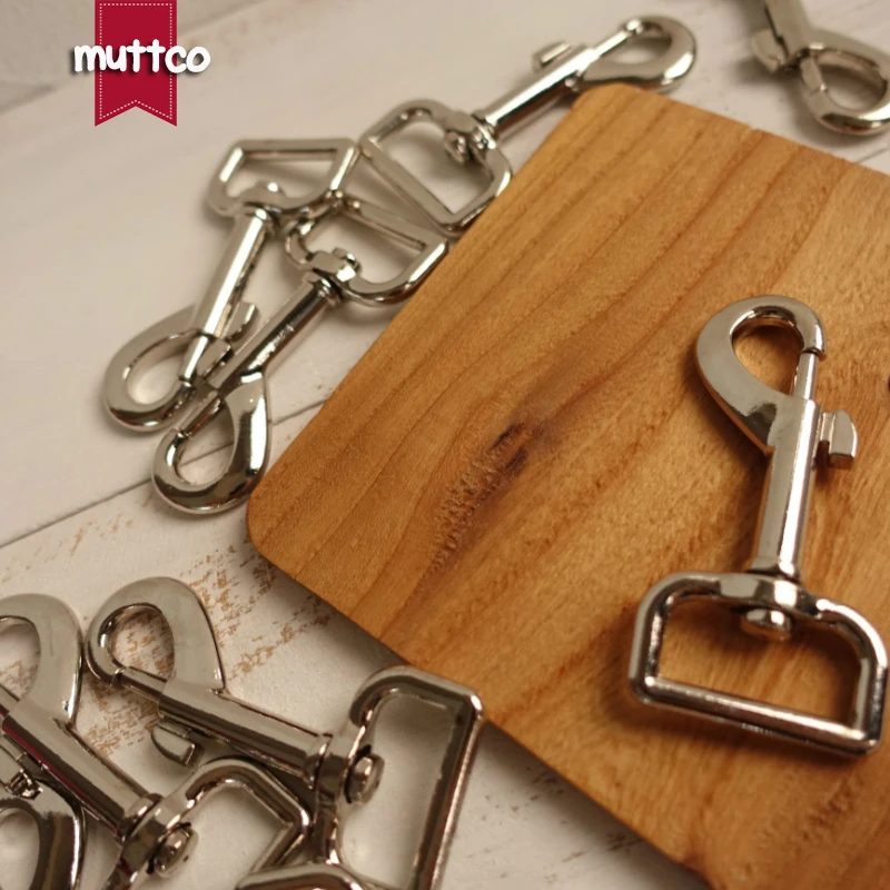 20 шт./лот DIY поводок для собак серебристый 2 5 металлические застежки застежка