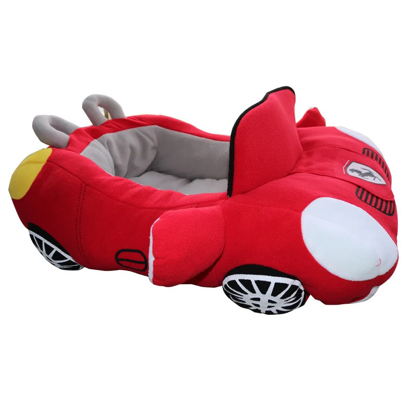 

The Cool Sports Car Shaped Teddy Dog Kennel Pet Nest Bichon Cat Winter House Automobile Thickening Waterproof Warm Soft House