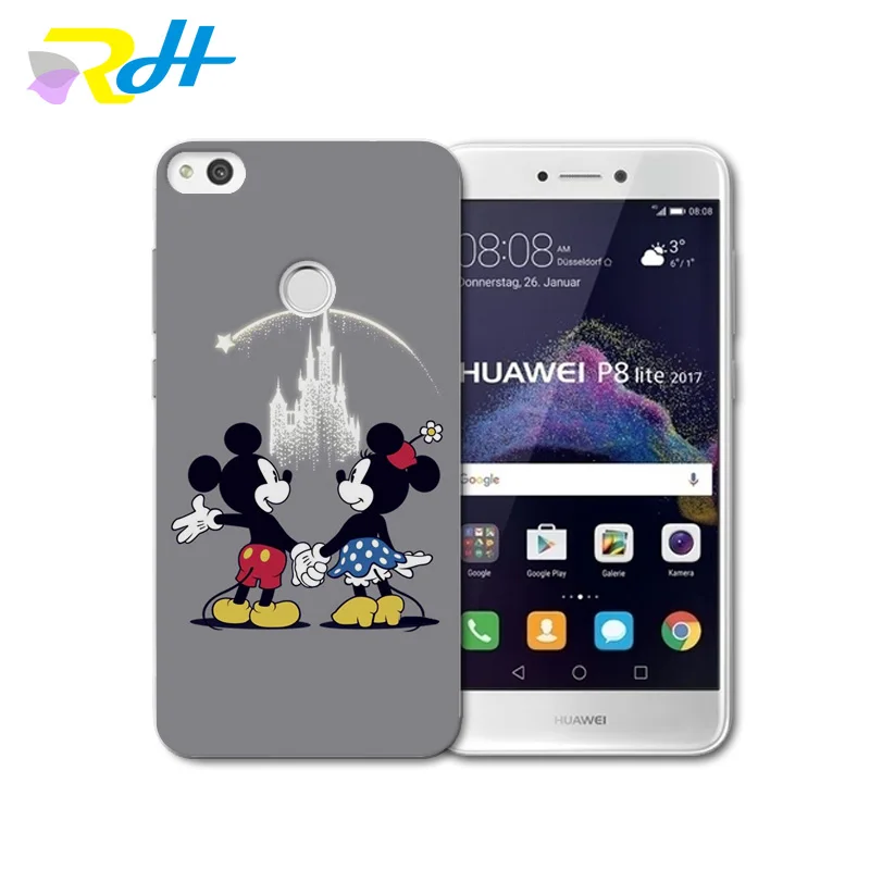 Для funda Huawei P20 Pro Coque Etui Mickey Minnie чехол для lite 2019 Модный P10 Lite P9 Plus|Чехлы-накладки| |