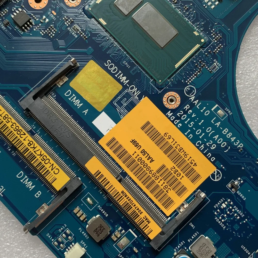 Kefu CN-05K7K8 5K7K8 для Dell vostro 3458 5558 Материнская плата ноутбука AAL10 LA-B843P I3-4030U порт VGA материнская плата