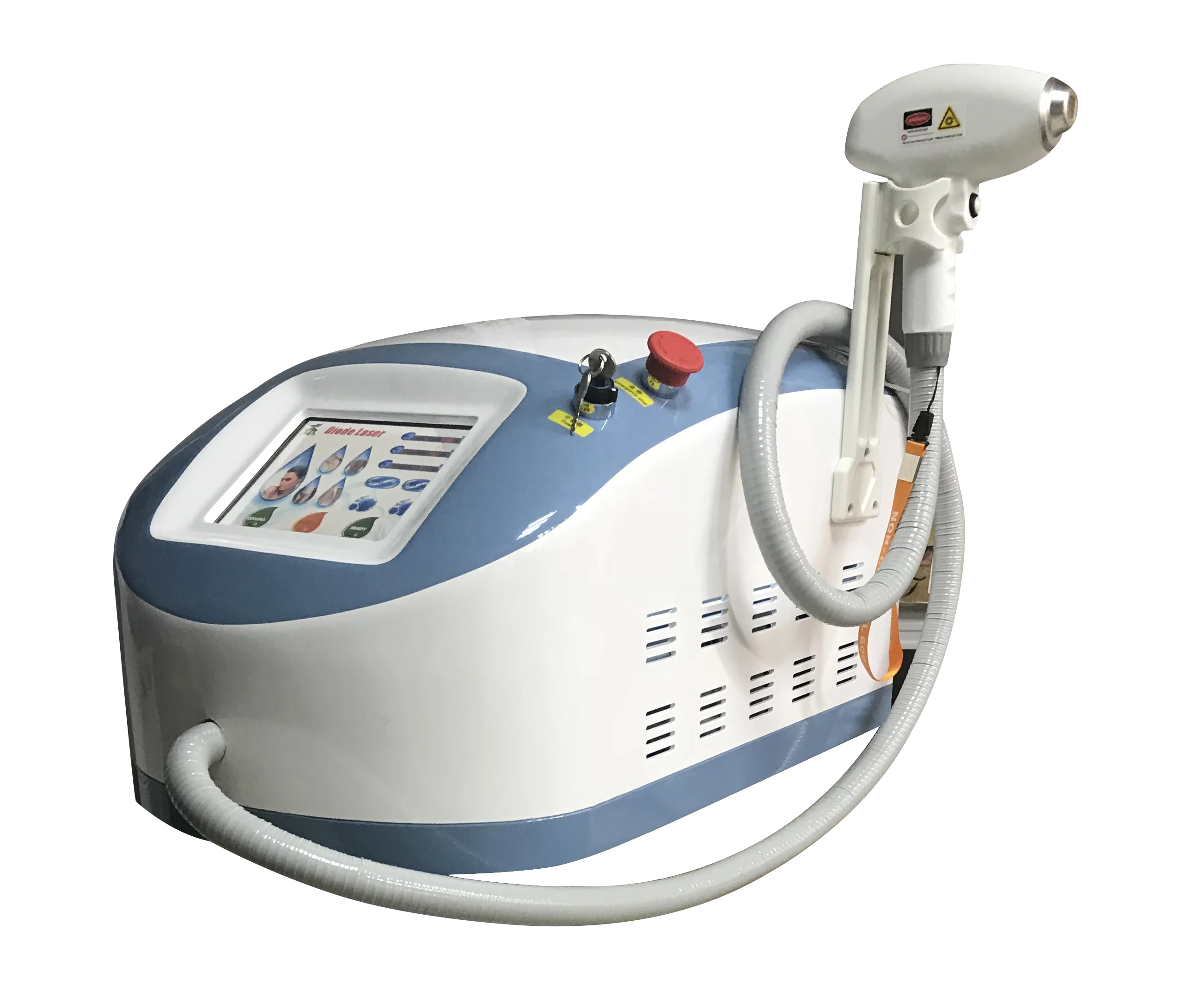 Бесплатная доставка! НОВЕЙШАЯ портативная профессиональная Диодная лазерная