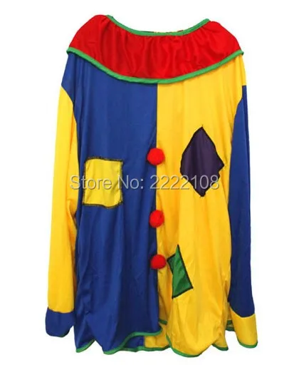 Костюм клоуна удивительного циркового представления на Хэллоуин 2018 одежда