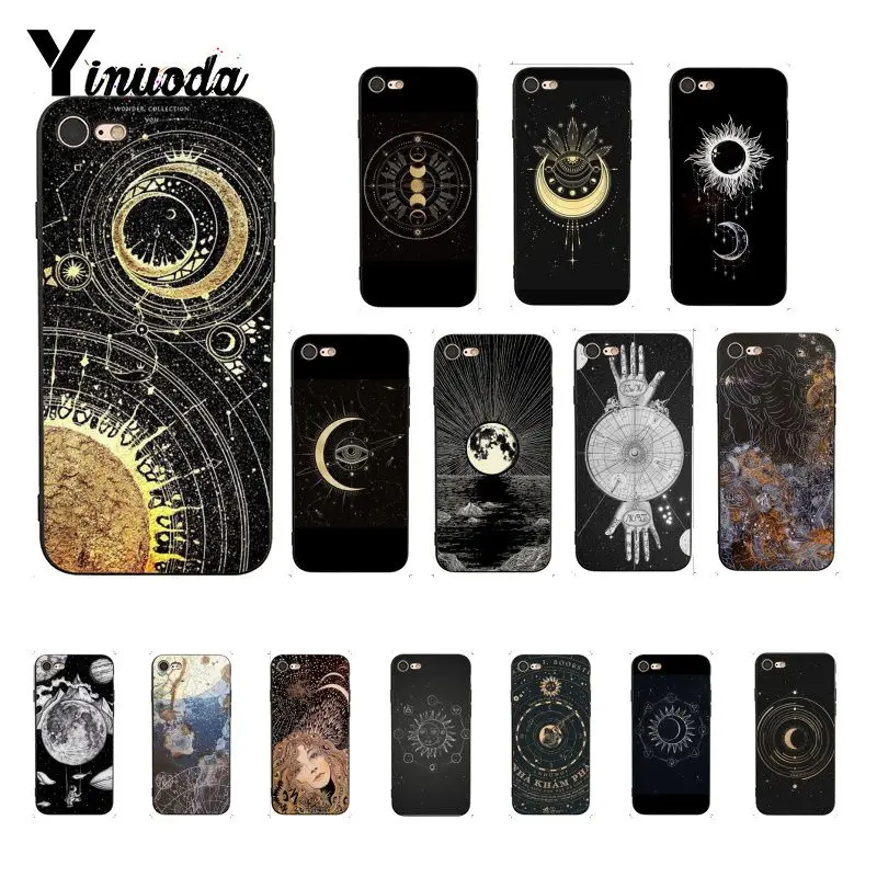 Yinuoda космическая Луна астронавт Новинка чехол для телефона Fundas iPhone 8 7 6 6S Plus X XS MAX 5