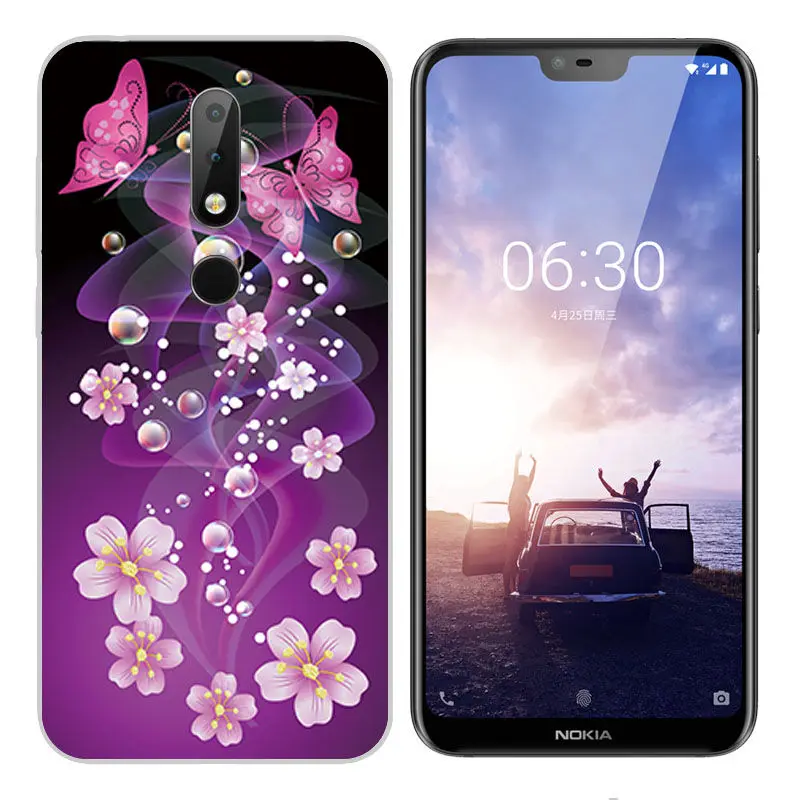Чехол Arvin для Nokia X6 2018 чехол 3 1 6 умный защитный 2 5 7 8 9 |