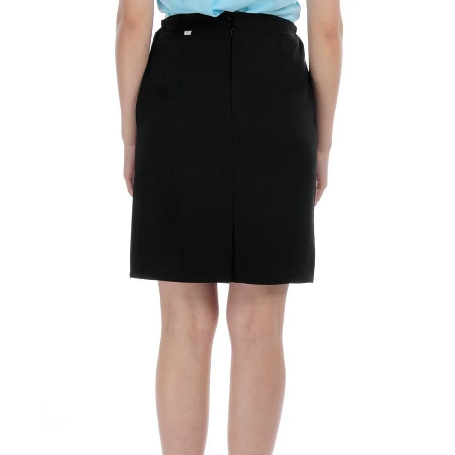 Женская летняя одежда Поварская юбка черная для работы S XXXL|uniform design|skirts for tall