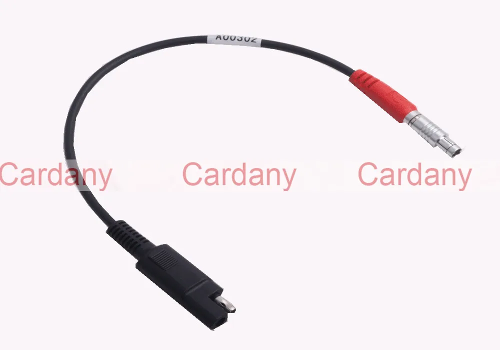 A00302 для Topcon SAE + 5 контактный силовой кабель Hiper & Lite GPS к 2 контактному разъему|connector