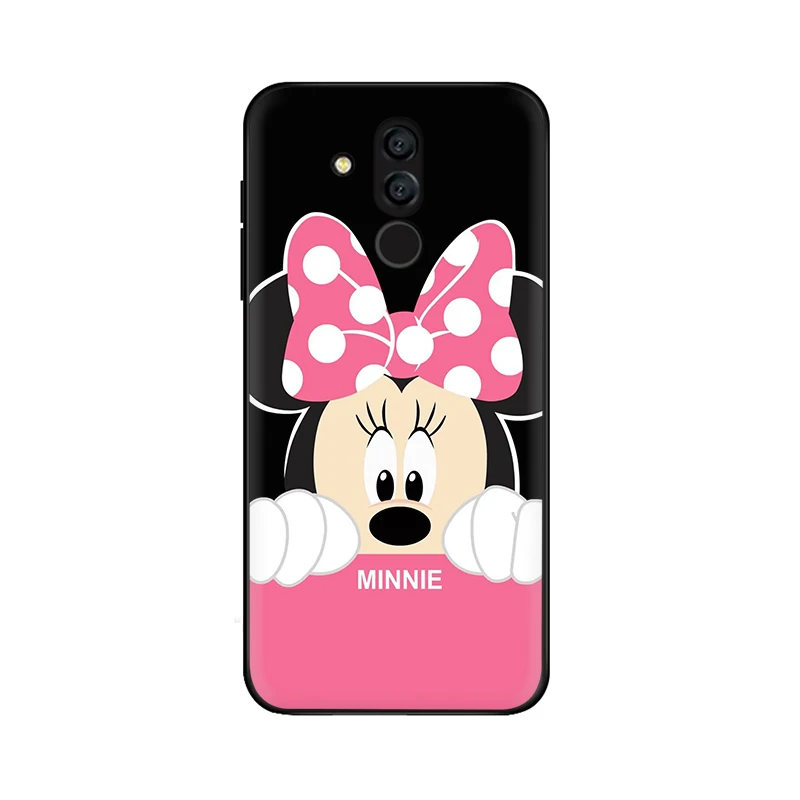 B1 Милый мягкий чехол для телефона с Минни Маус для девочек huawei Y6 9 mate 10 20 Pro Lite Nova 3 3i - Цвет: B1