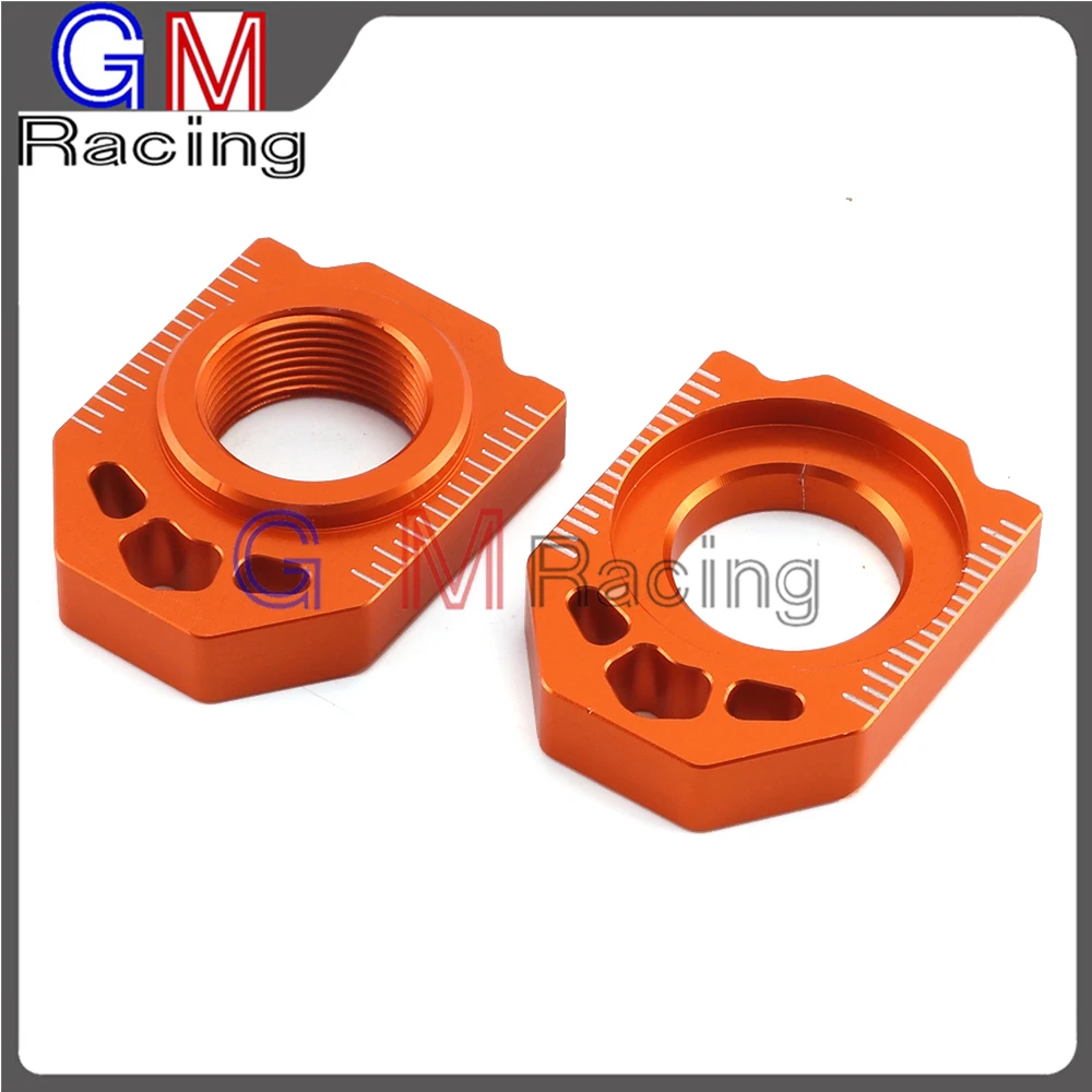 

CNC алюминиевый блок регулировки цепи для KTM SX SXF XC XCF 125 150 200 250 300 350400 450 2013-2016 Мотоцикл Байк