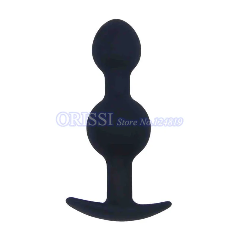 ORISSI Adult Pleasure Anal Beads Silicone Plug Butt Metal Ball Inside Prostate Massager Female Masturbator Sex Toys | Красота и