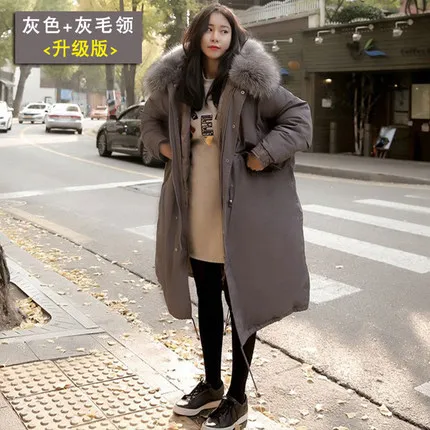 Куртка женская длинная теплая с капюшоном черная 2019|Женские парки| |