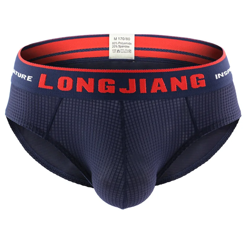

Sexy Underwear Men Briefs Shorts homme Breathable Panties Man Mid-waist U Convex Pouch Underpants Cueca masculinas S-XL