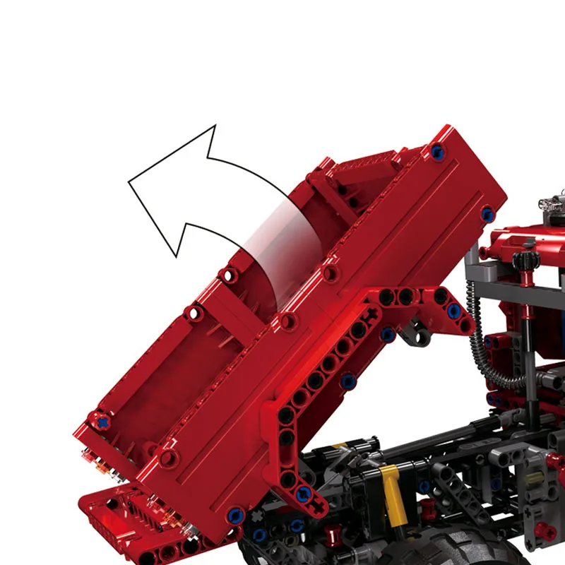 38038 Technic внедорожник пикап 2в1 инженерный автомобиль бульдозер блоки