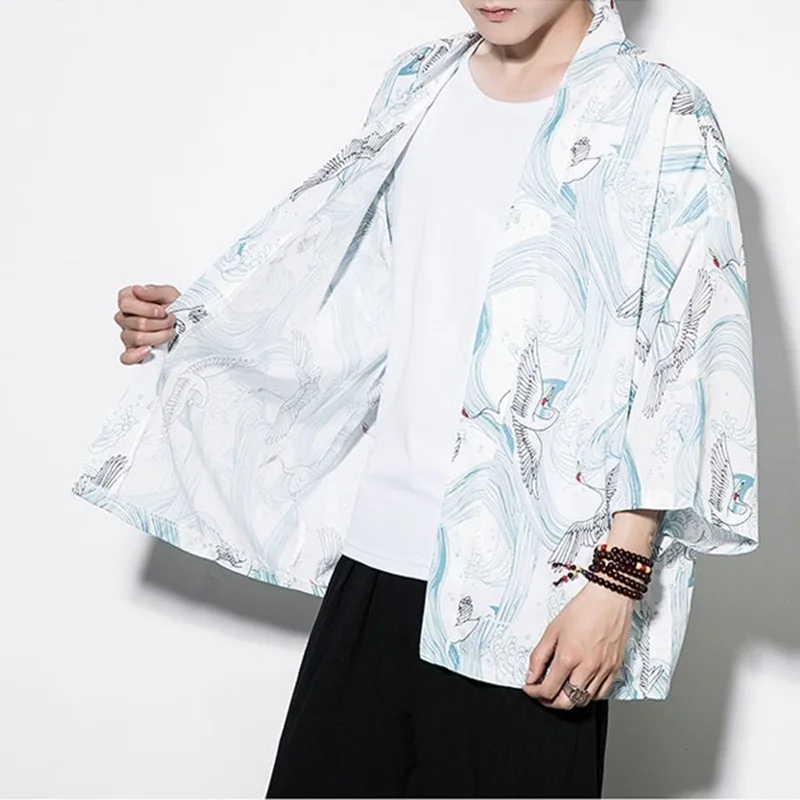 Классическая китайская одежда для мужчин рубашка с воротником Мандарин блузка