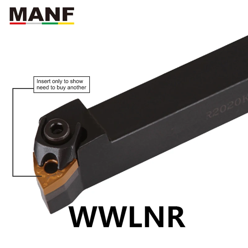 MANF WWLNR 2525M08 держатель токарного инструмента 25 мм токарный инструмент Держатели