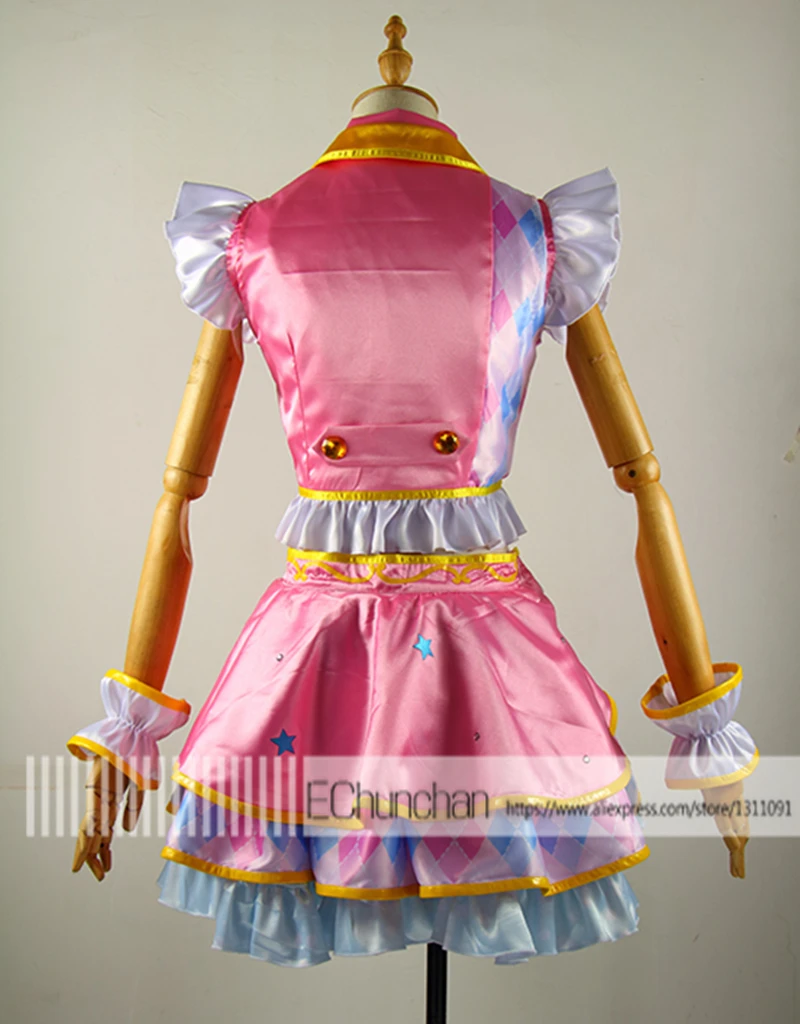 Костюм для косплея Aikatsu Stars Nijino Yume японское аниме индивидуальный пошив любой