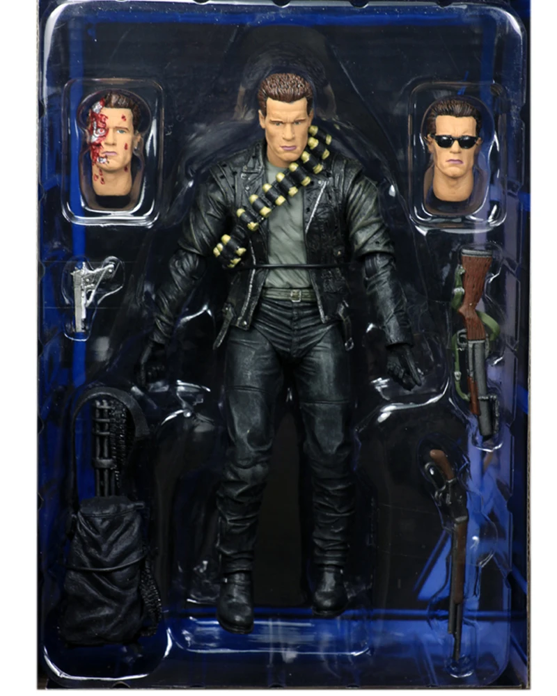 Экшн фигурка NECA Terminator 2: холодный день экшн из ПВХ Коллекционная модель игрушки в