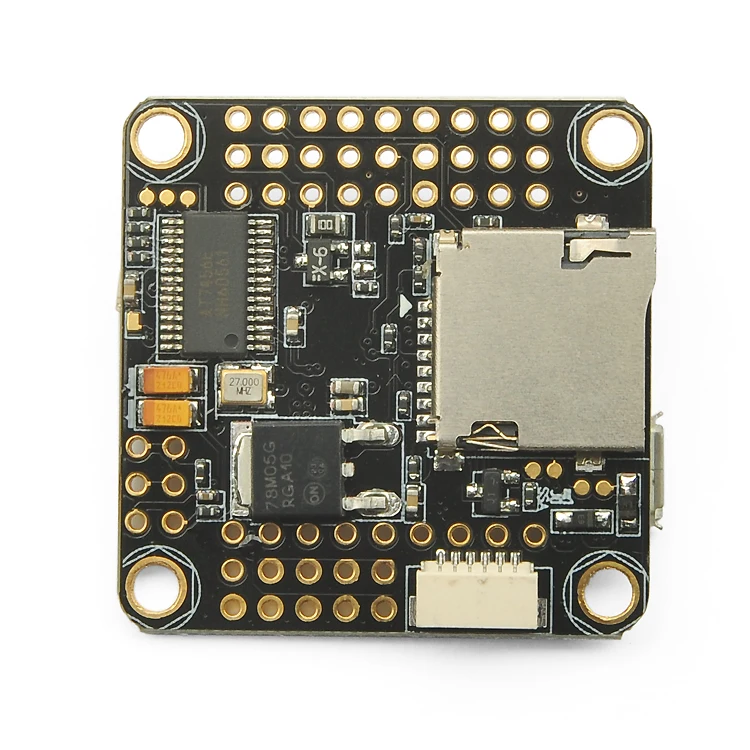 Плата управления полетом F3 AIO со встроенным OSD STM32 F303 MCU микроконтроллера слот для