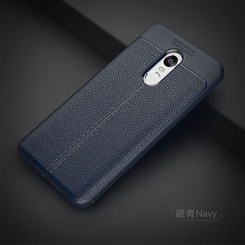 Для Xiaomi Redmi Note 4 чехол Роскошный ультра-тонкий мягкий кожаный из ТПУ дизайн чехол s для Xiaomi Redmi Note 4X Note 4 чехол для глобальной версии
