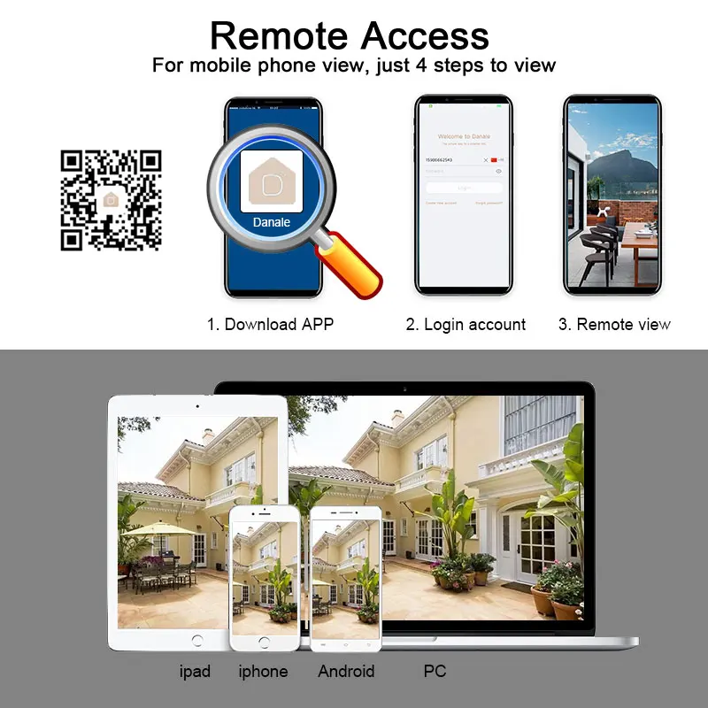 1080P Wifi IP камера 2.0MP наружная непогодная инфракрасная камера ночного видения, беспроводная камера видеонаблюдения для Jooan NVR