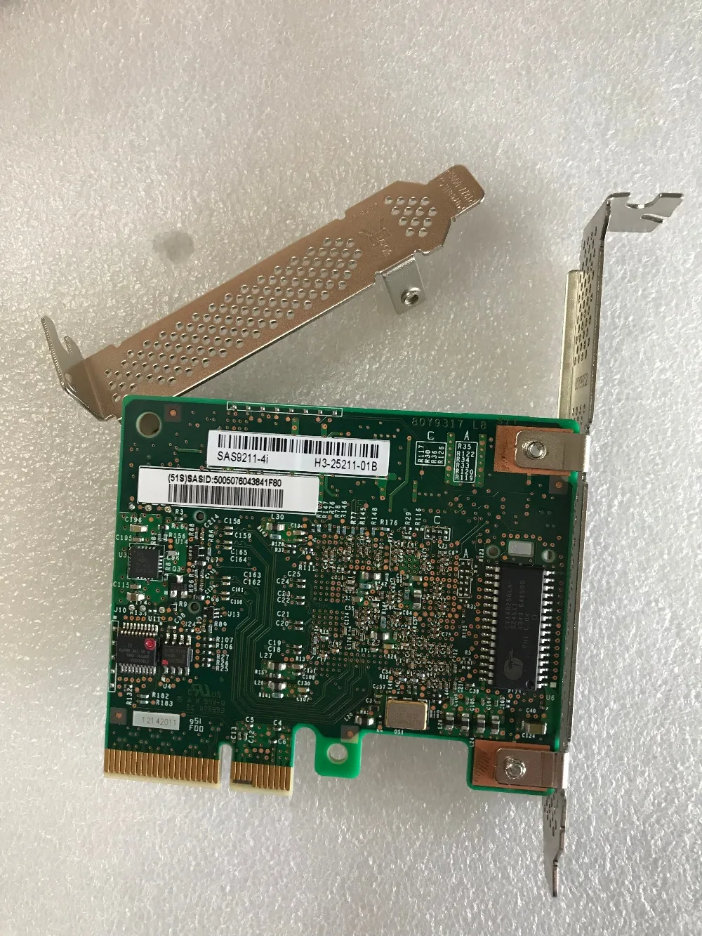 Плата контроллера RaidStorage Avago LSI SAS 9211 4I LSISAS2004it 4 порта NO RAID HBA jino SATA SFF8087 6 ГБ PCI E 2 0 X4|lsi