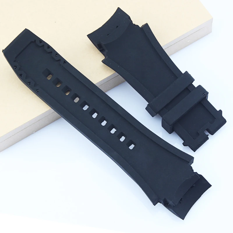 26*34mm silicone watch strap for invicta black waterproof bracelet rubber band accessories men high quality | Наручные часы