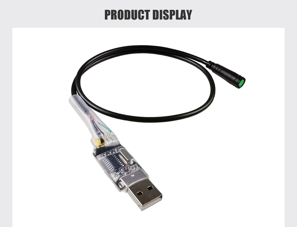 EBike USB кабель для программирования для Bafang BBS02 BBSHD Программирование Настройка двигателя перепрограммирование BBS01 программа для кабеля Bafang
