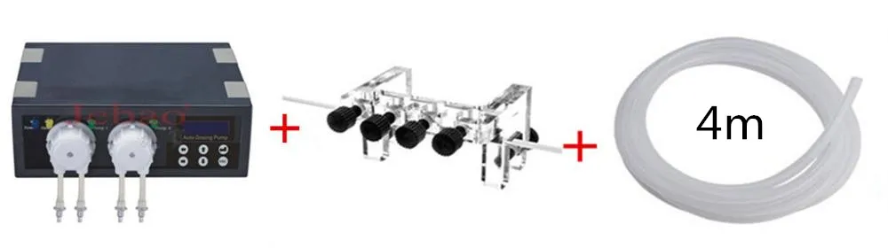 JEBAO DP-4 автоматическое дозирование насоса для аквариума морской риф 4 канала. JEBAO DOSER3.4 DOSER2.4 DOSER-3.4 DOSER-2.4 DP-4 DP4 - Цвет: DP-2 a set