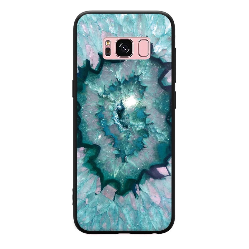 Жесткий чехол для телефона Geode Design с мраморным узором Samsung Galaxy S6 S7 Edge S8 S9 Plus Note 3 4 5 8