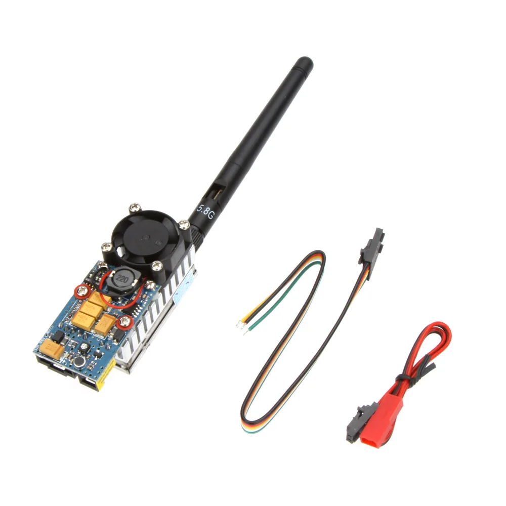 Беспроводной FPV передатчик TS582000 5,8G 2000MW 8CH видео AV аудио Отправитель